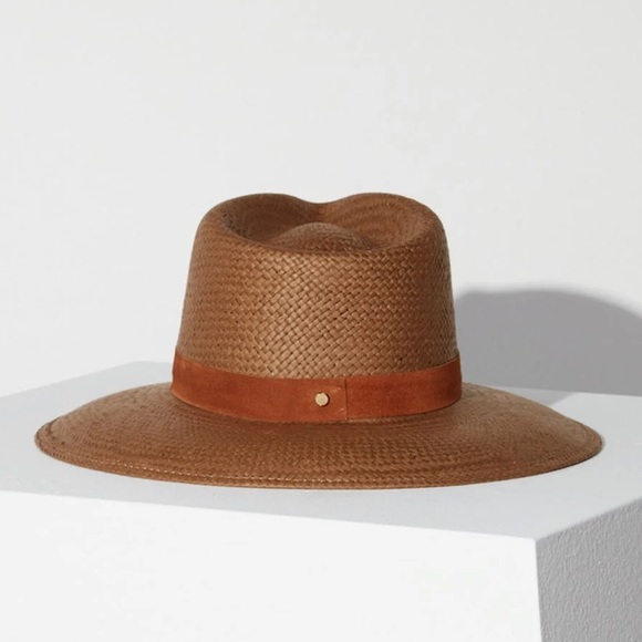 NWT!!! Janessa Lenoé Alexei packable straw hat- small - Picture 4 of 17